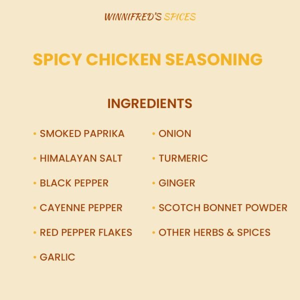 Spicy Chicken Seasoning - Image 2