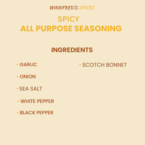 Spicy All Purpose Seasonings